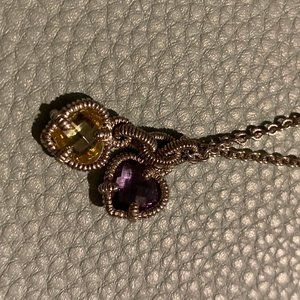 LITTLE LUXURIES HEART CHARM NECKLACE